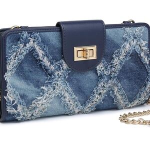 Women Fashion Small Crossbody Shoulder Bag Cell Phone Zip Wallet Purse